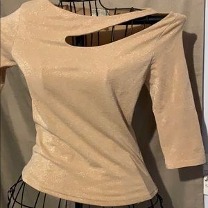 Cache Gold Blouse